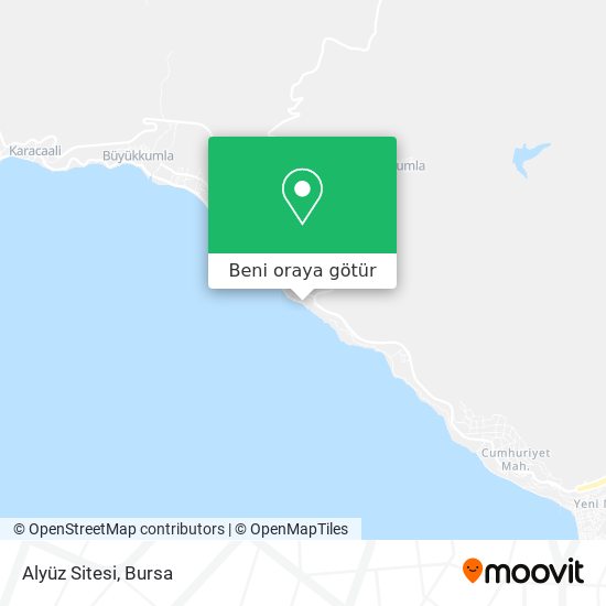 Alyüz Sitesi harita