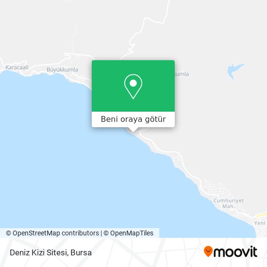 Deniz Kizi Sitesi harita