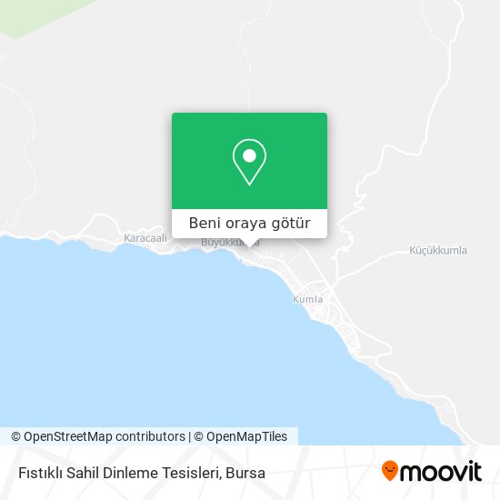 Fıstıklı Sahil Dinleme Tesisleri harita