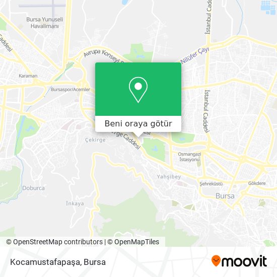 Kocamustafapaşa harita