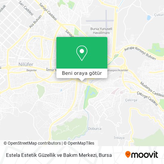 Estela Estetik Güzellik ve Bakım Merkezi harita