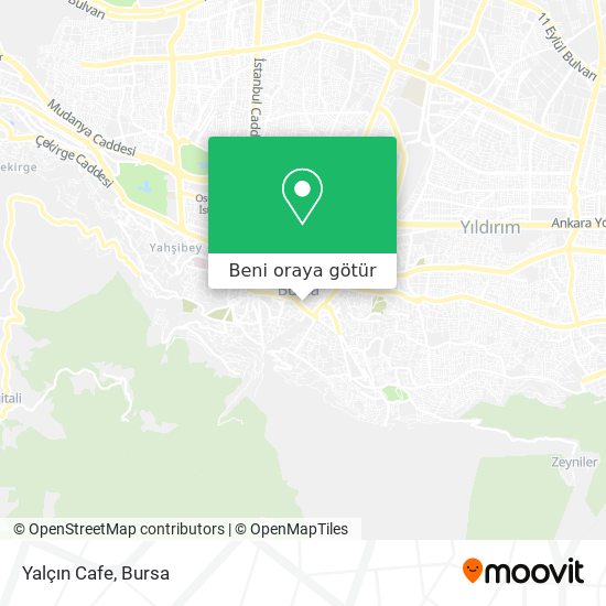 Yalçın Cafe harita
