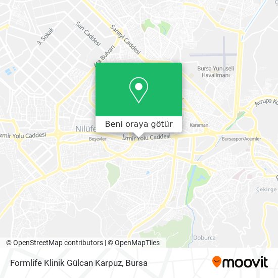 Formlife Klinik Gülcan Karpuz harita