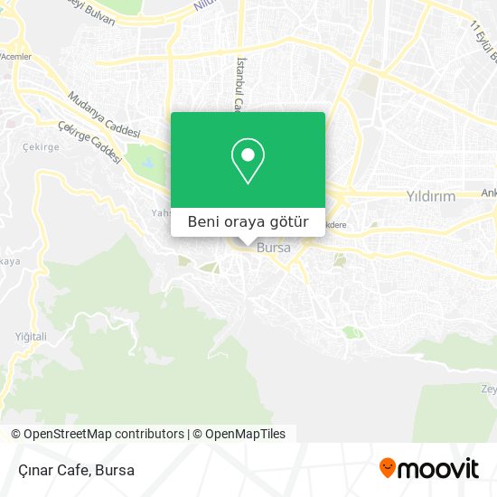 Çınar Cafe harita