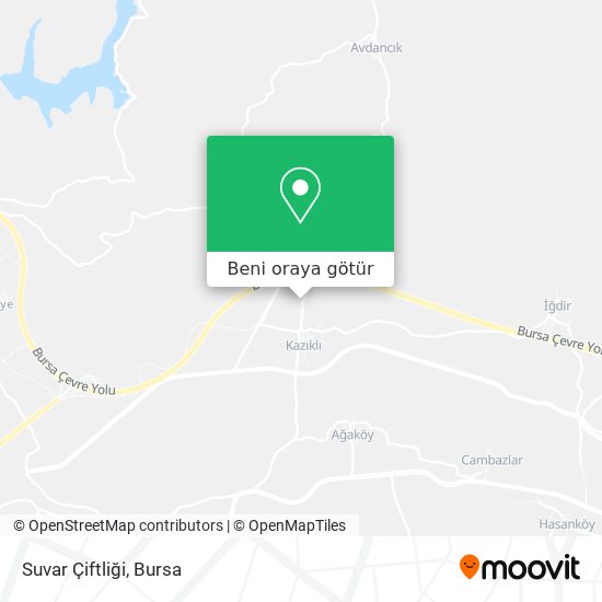 Suvar Çiftliği harita