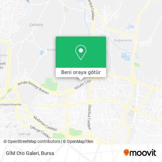 GİM Oto Galeri harita