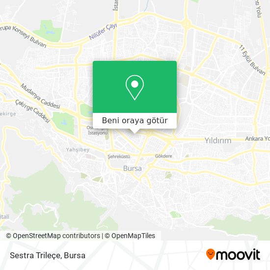 Sestra Trileçe harita
