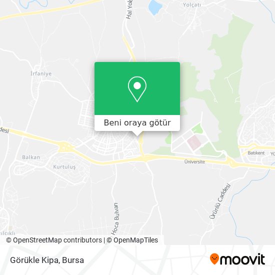 Görükle Kipa harita