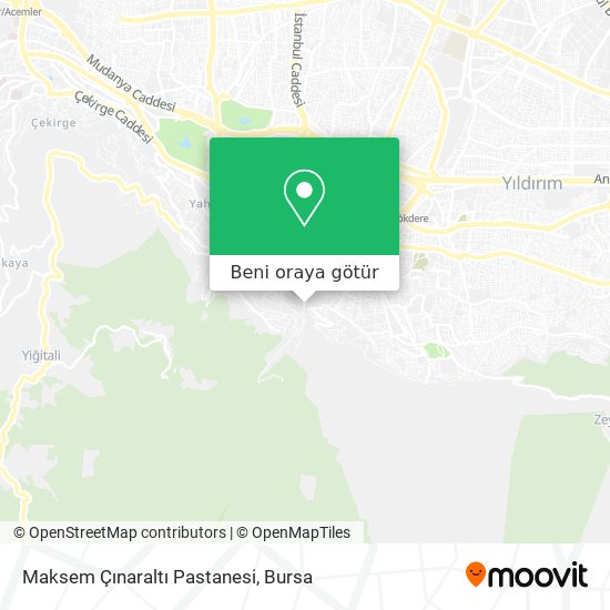 Maksem Çınaraltı Pastanesi harita
