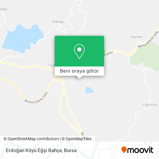 Erdoğan Köyü Eğşi Bahçe harita