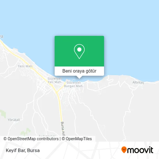 Keyif Bar harita