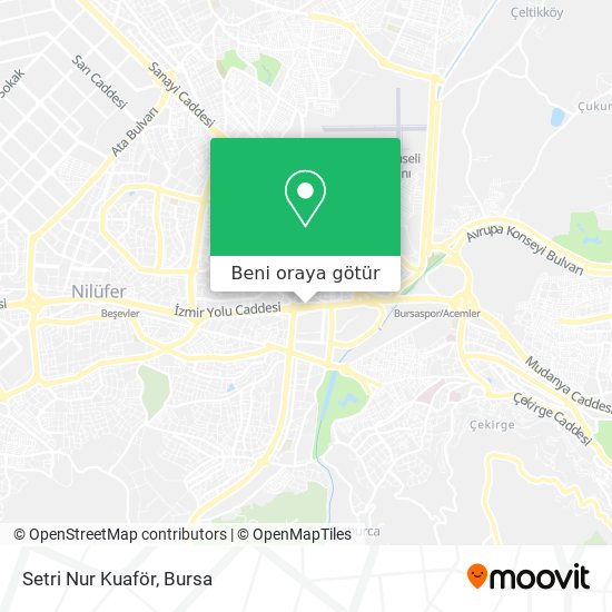 Setri Nur Kuaför harita
