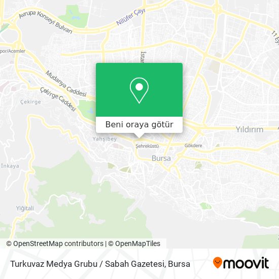 Turkuvaz Medya Grubu / Sabah Gazetesi harita