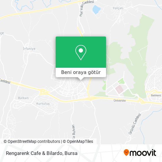Rengarenk Cafe & Bilardo harita