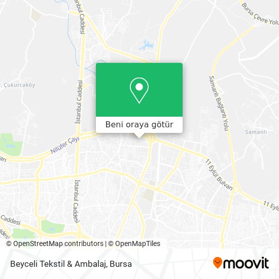 Beyceli Tekstil & Ambalaj harita
