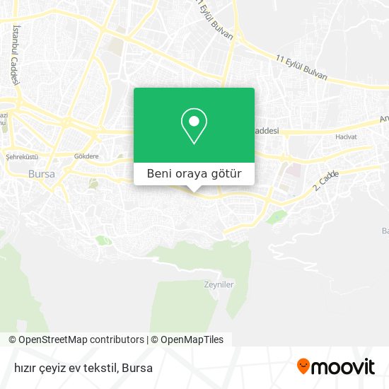 hızır çeyiz ev tekstil harita