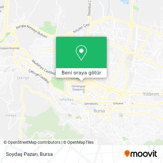 Soydaş Pazarı harita
