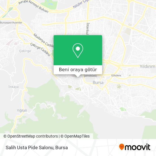 Salih Usta Pide Salonu harita
