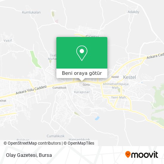 Olay Gazetesi harita