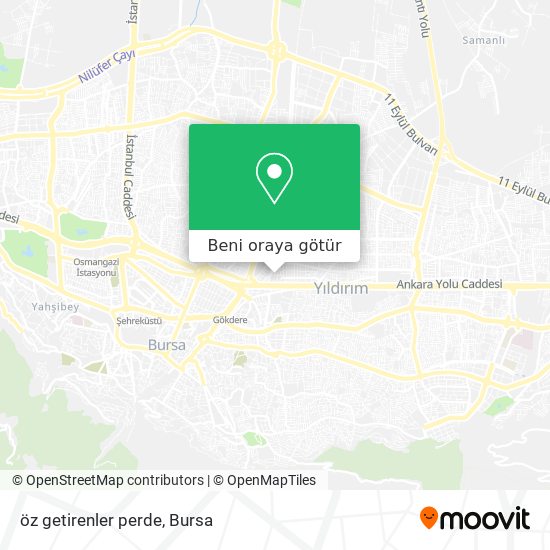 öz getirenler perde harita
