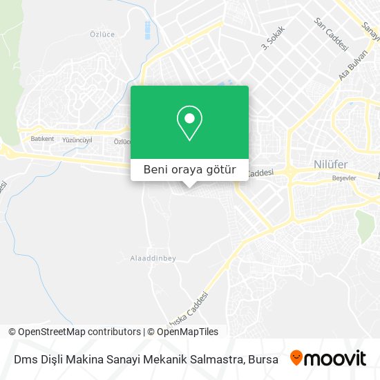 Dms Dişli Makina Sanayi Mekanik Salmastra harita