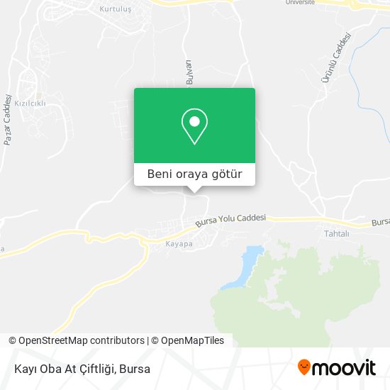 Kayı Oba At Çiftliği harita