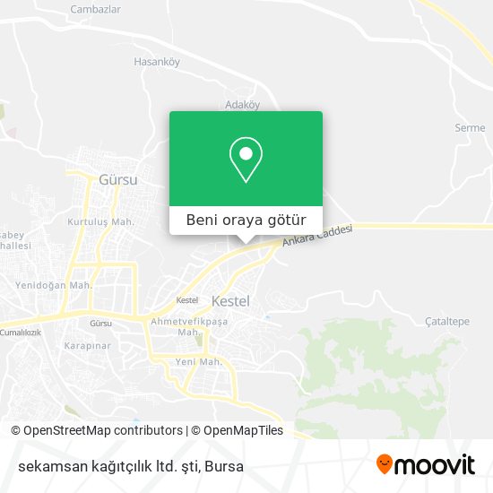 sekamsan kağıtçılık ltd. şti harita