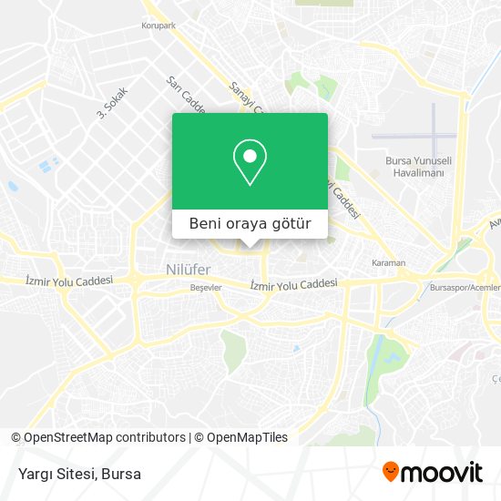 Yargı Sitesi harita