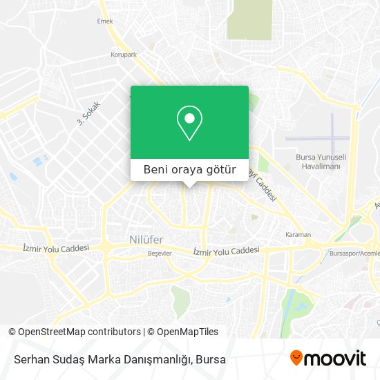 Serhan Sudaş Marka Danışmanlığı harita