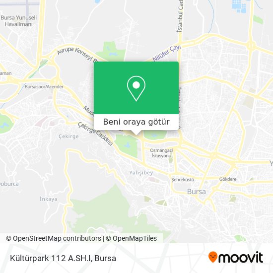 Kültürpark 112 A.SH.I harita