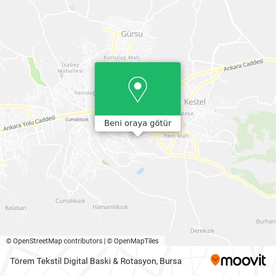 Törem Tekstil Digital Baski & Rotasyon harita
