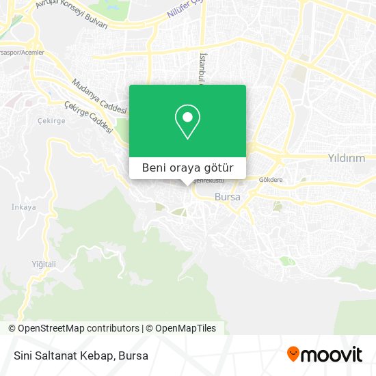 Sini Saltanat Kebap harita