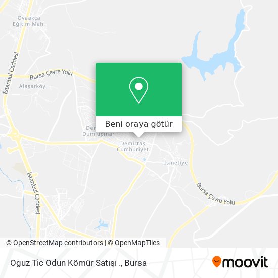 Oguz Tic Odun Kömür Satışı . harita