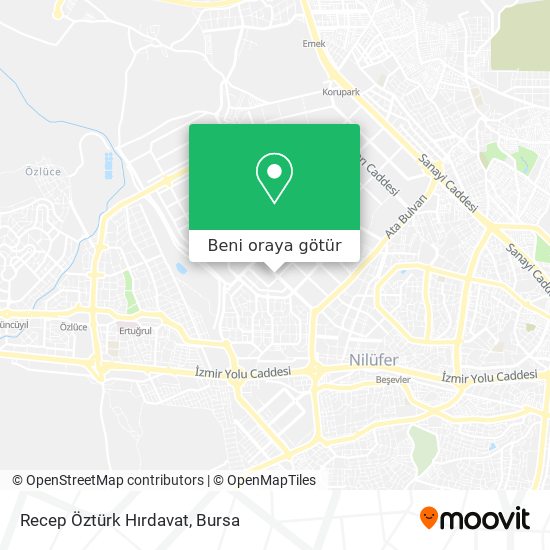 Recep Öztürk Hırdavat harita