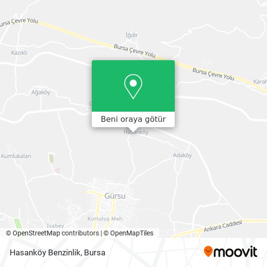 Hasanköy Benzinlik harita