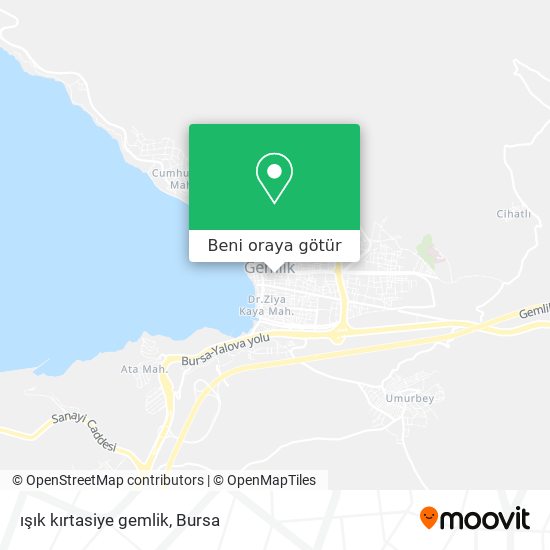 ışık kırtasiye gemlik harita
