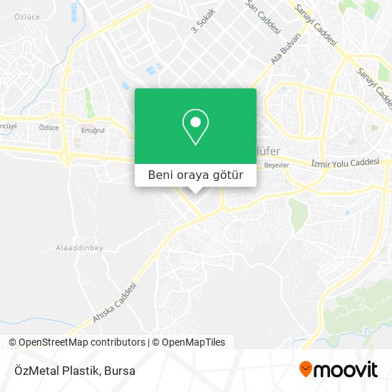 ÖzMetal Plastik harita