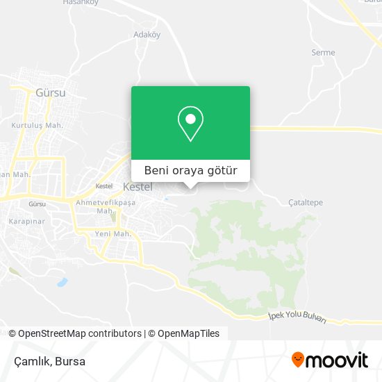 Çamlık harita