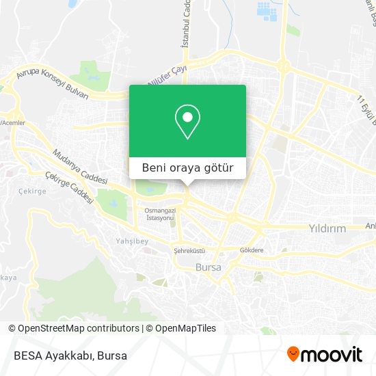 BESA Ayakkabı harita