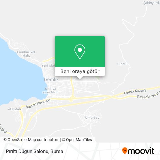 Pırıltı Düğün Salonu harita