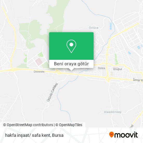 hakfa inşaat/ safa kent harita