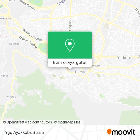 Ygç Ayakkabı harita