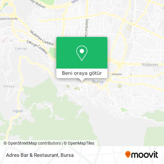 Adres Bar & Restaurant harita