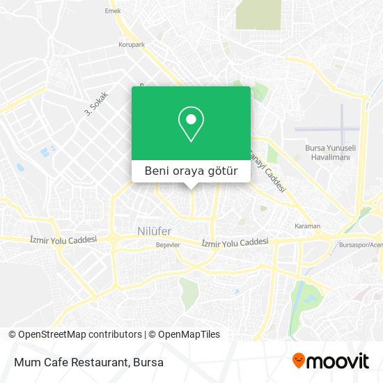 Mum Cafe Restaurant harita