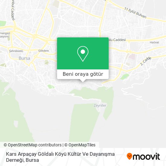 Kars Arpaçay Göldalı Köyü Kültür Ve Dayanışma Derneği harita