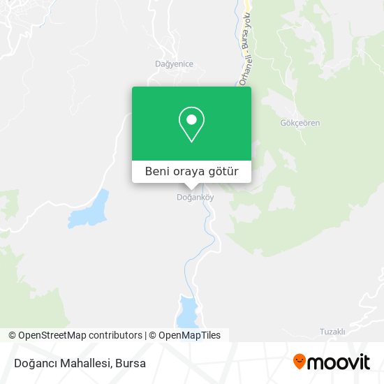 Doğancı Mahallesi harita