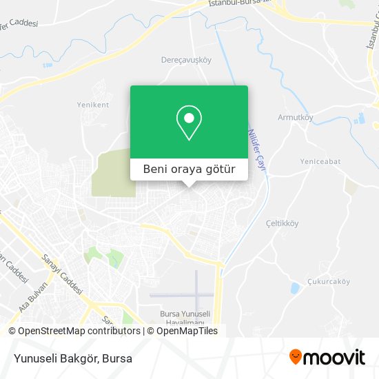 Yunuseli Bakgör harita