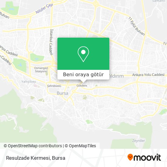 Resulzade Kermesi harita