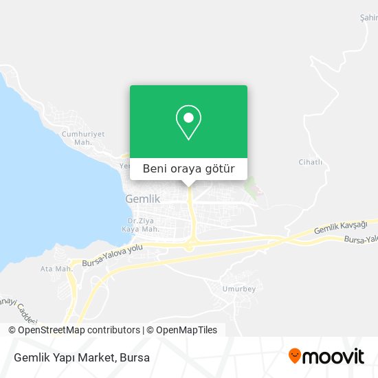 Gemlik Yapı Market harita