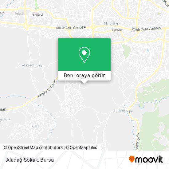 Aladağ Sokak harita